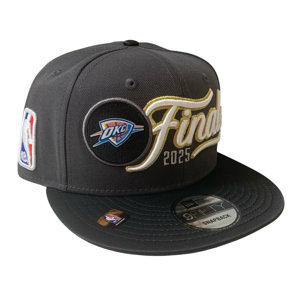 Oklahoma City Thunder New Era 9FIFTY 2025 NBA Finals Adjustable Snapback Hat